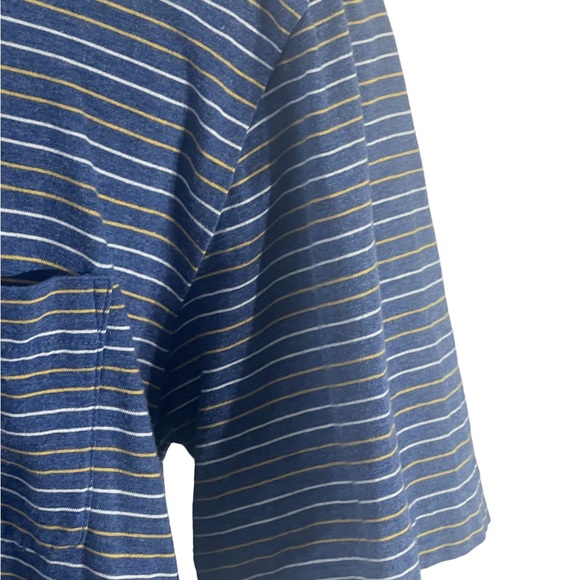 Patagonia,Size Medium, Blue, short sleeve, 3/4 Button Collar Polo, K27 - Picture 7 of 11